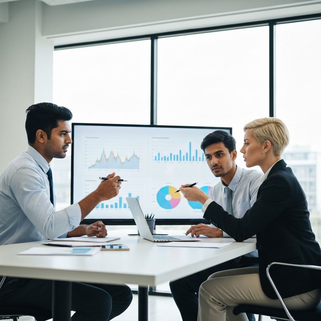 Profesjonalny zespół LAP Pro podczas spotkania strategicznego